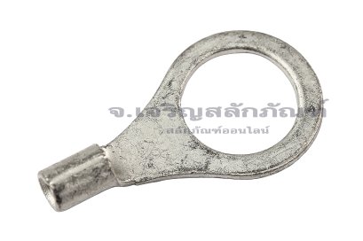 [E] หางปลาหัวกลม หางปลาเปลือย OT ทองแดงชุบดีบุก เกรดหนาพิเศษ RNB1.25-8
